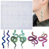 Snake Earring Silicone Resin Mold