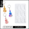 Violin Keychain Silicone Mould (9 Cavities)