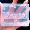 Pig Family Silicone Mold (3 Cavity)