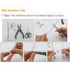 25pcs Aluminum Candle Wick Sustainer Tabs
