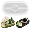 Trinket Oval Tray, Coaster Silicone Mold