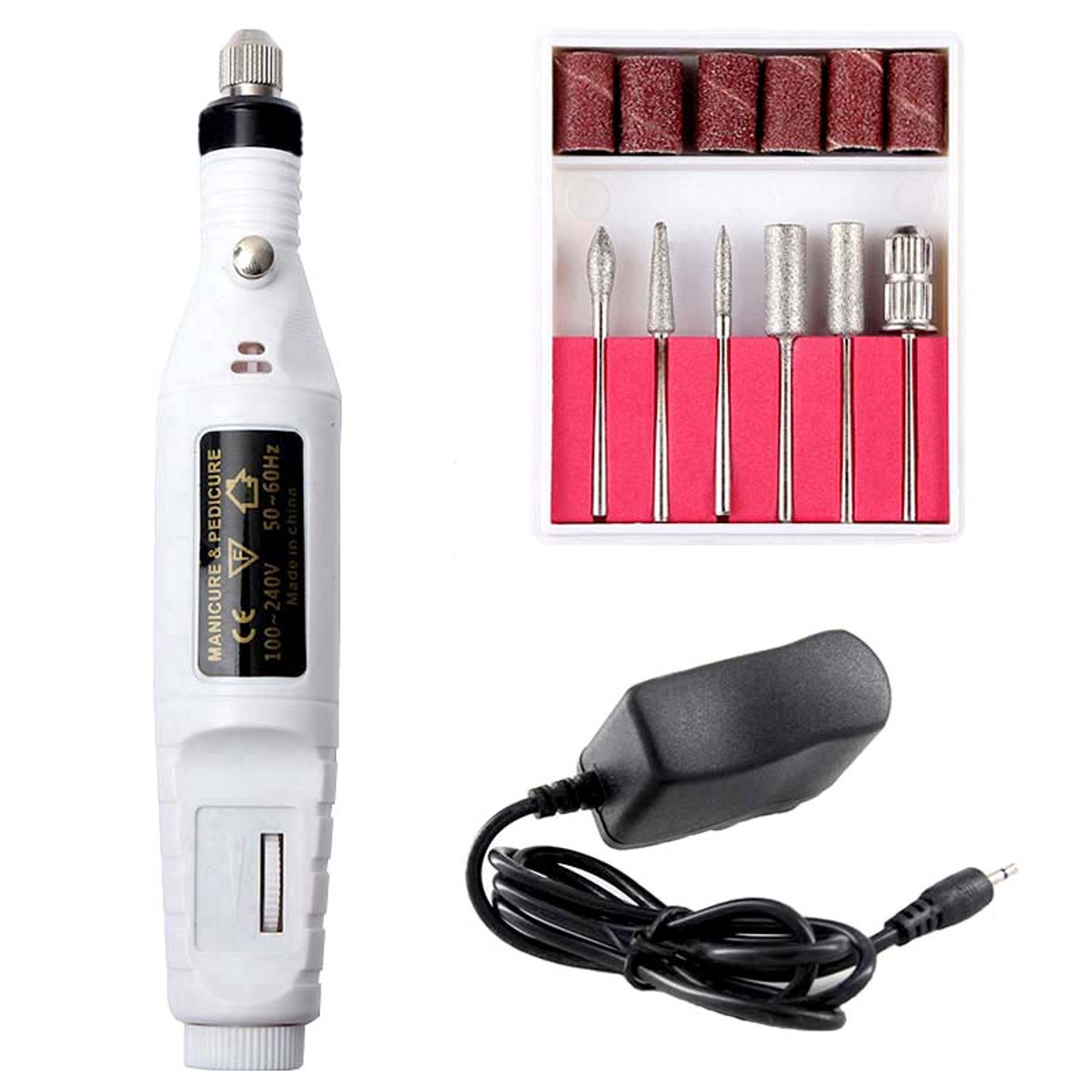 Electric Nail Polisher 5 in1 Electric Mini Nail Machine Drill Carve Grinder  Professional Polisher Set Portable Cuticle Remover Tools Nails Art Tool |  Lazada PH