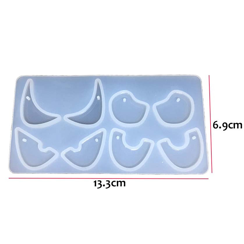 Angel Wings Truck Silicone Mold - DIY Resin Keychain Mold For Jewelry Making & Crafts