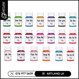 Vibrant Mica Powder Colors 10ml Bottle