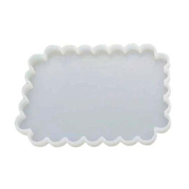 Rectangular Wavy Table Coaster 20cm