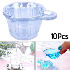 Disposable Plastic Mixing Cups for Epoxy Resin 10Pcs