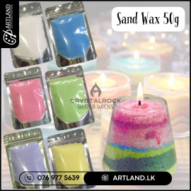 Sand Wax, Ice Flower Wax for Candles 50g