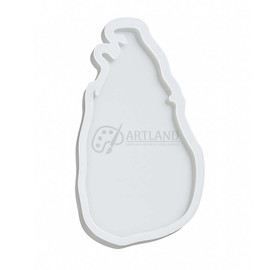 Large Sri Lanka Shaped Coaster Resin Mold Large Sri Lanka Shaped Coaster Resin Mold