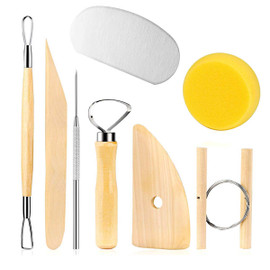 8pcs Pottery Clay Sculpting Tool Set 8pcs Pottery Clay Sculpting Tool Set