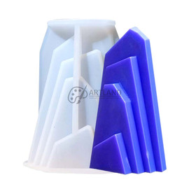 Mountain Range Shape Candle Silicone Mold Mountain Range Shape Candle Silicone Mold