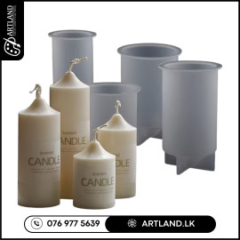 Cone Shaped Silicone Candle Mold for Pillar Candles