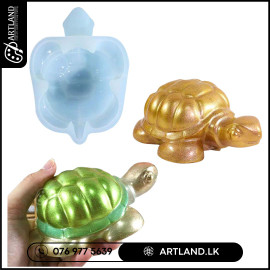 Large 3D Tortoise Mold for Resin Art