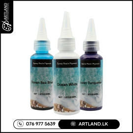 Ocean Themed High Concentrated Pigment Paste for Epoxy Resin & UV Resin
