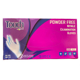 Powder Free Nitrile Gloves 100Pcs