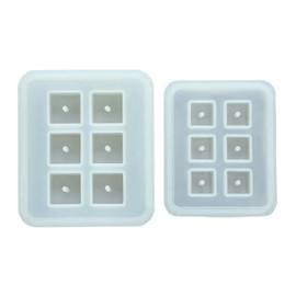 Square Cube Bead Silicone Mold