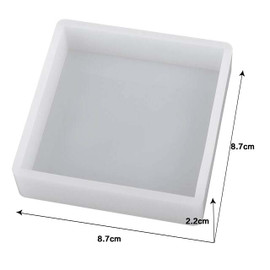 Square Box Silicone Mold (8.7x8.7x2.2cm)