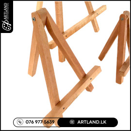 Wooden easels, small to medium