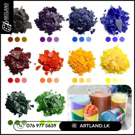 Candle Wax Dye Chips / Blocks for Candle Making 10g