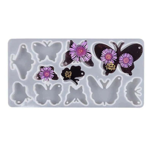 Butterflies, Insects, Moths Silicone Resin Mold