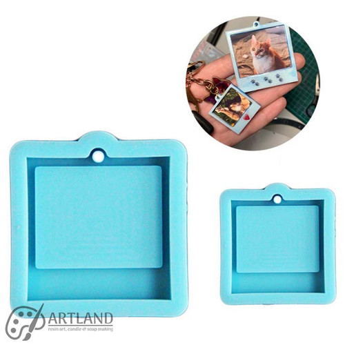 Photo Frame (Polaroid Style) Pendant Mold