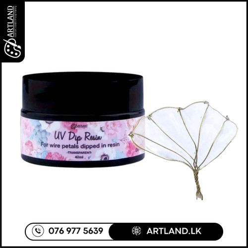 UV Dip Resin for Wire Flower Art
