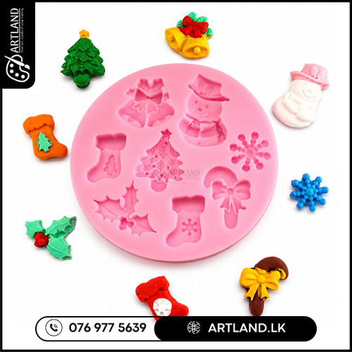 Mini Christmas Silicone Mold