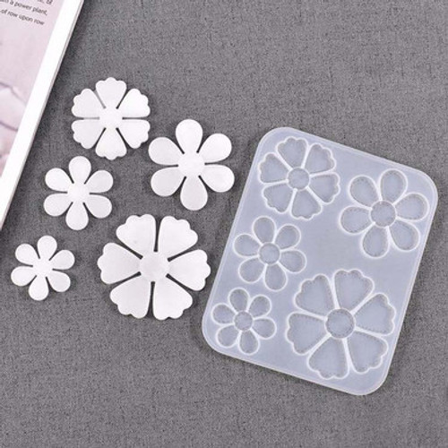 Flower Earring & Pendant Silicone Mold