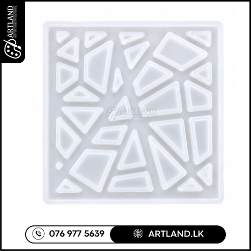 Mini Mosaic Coaster Silicone mold for Resin