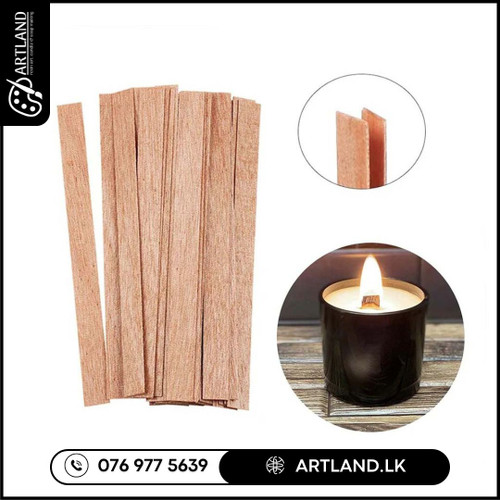 Candle Wooden Wicks 5Pcs
