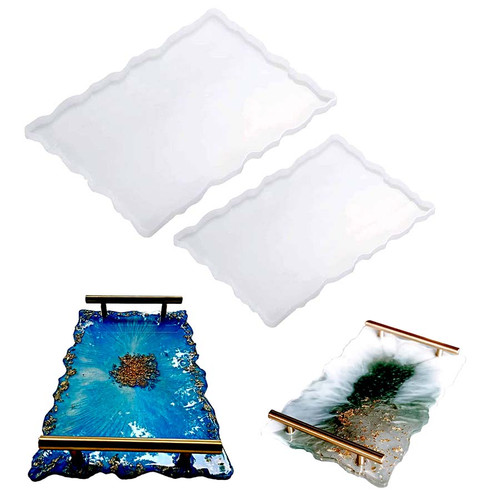 Large Irregular Resin Tray Mold