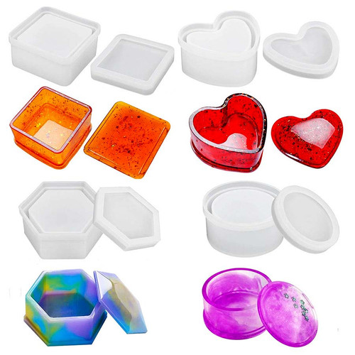 Containers with Lid Resin Mold