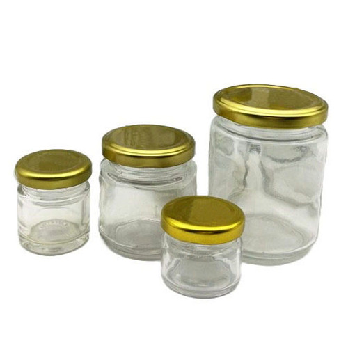 Glass Jar with Tinplate Lid