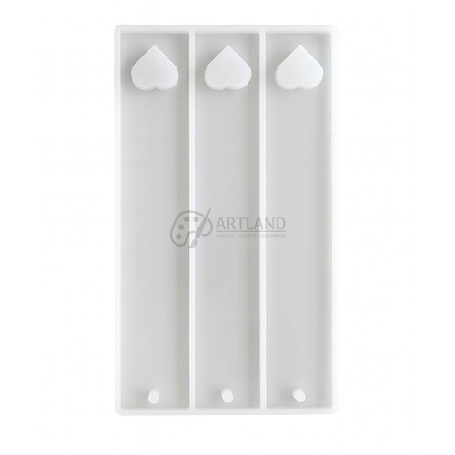 3-Cavity Resin Bookmark Mold 3-Cavity Resin Bookmark Mold
