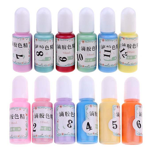 Pastel Color Resin Pigment Dye