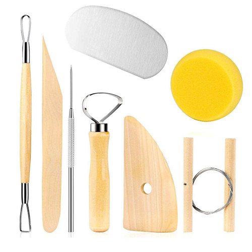 8pcs Pottery Clay Sculpting Tool Set