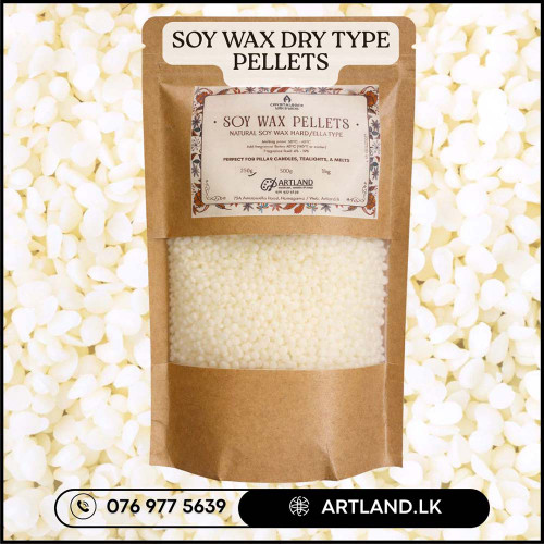 Premium Soy Wax Pellets (Dry Type) ideal for Pillar Candles