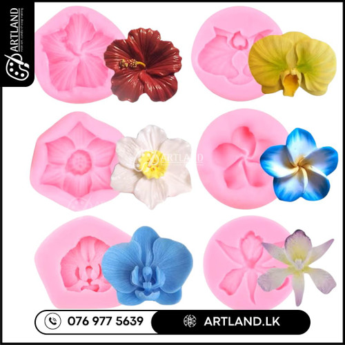 Plumeria, Orchid Flower moulds
