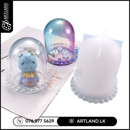 Display Dome Resin Mold with Base