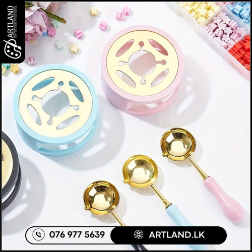 Wax Seal Warmer Kit with Melting Spoon for Sealing Wax