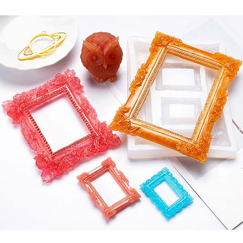Photo Frame Silicone Mold for Resin