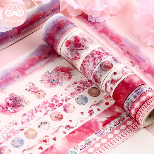 Japanese Style Washi Masking Tapes 10Pcs