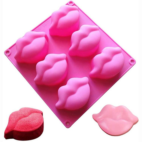 Lips Kisses Silicone Soap Mold