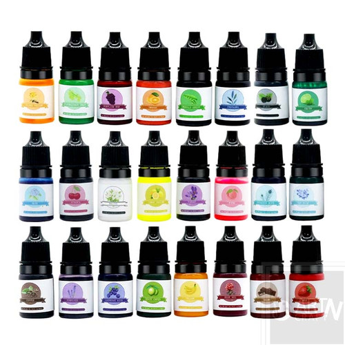 Vibrant Colors Transparent Resin Ink