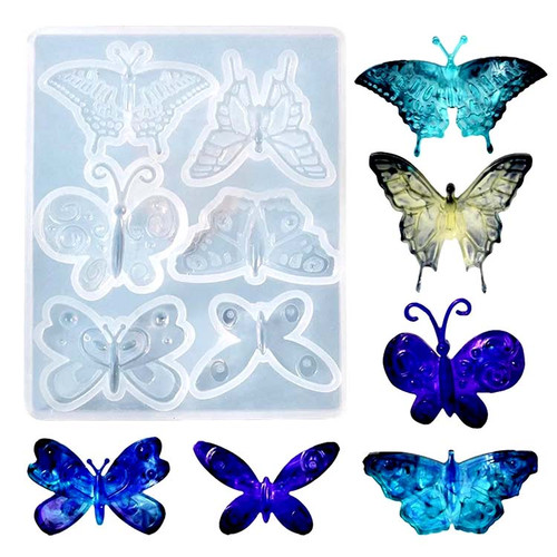 Butterfly Silicone Casting Mold for Resin