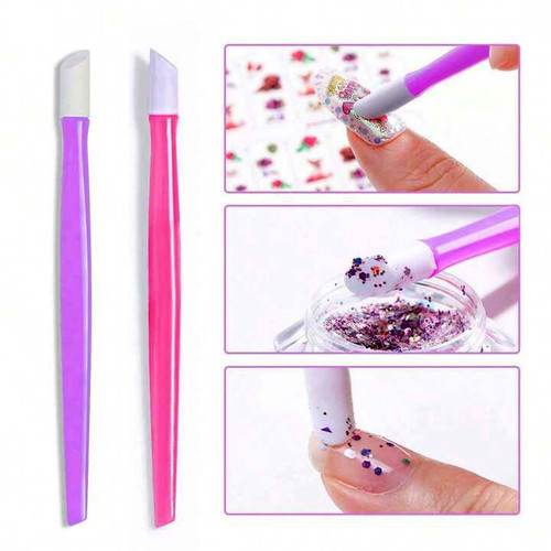 Multifunctional Nail/Resin Sticker Tool 2Pcs