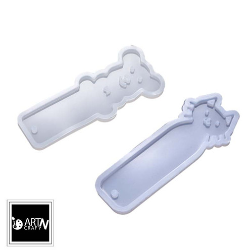 Small Bookmark Mold, Cartoon Animal (Single)