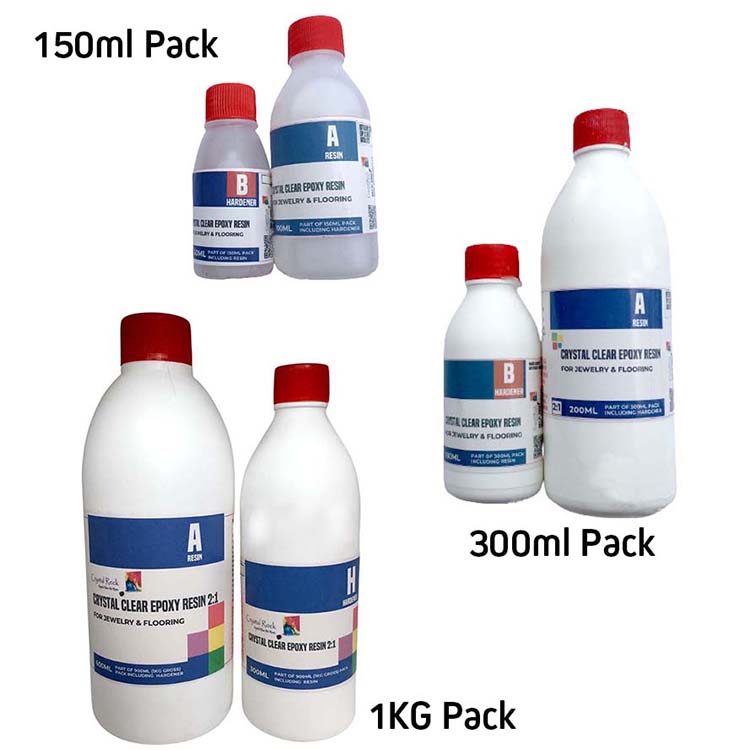 Crystal Clear Epoxy Resin in Sri Lanka for Wood & Resin Jewelry