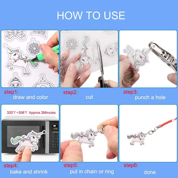 Shrink Plastic Sheets A5 Size (2Pcs) in Sri Lanka