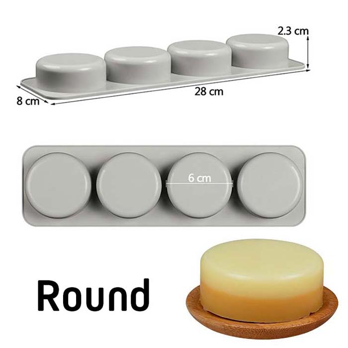 Oval, Round, Square Soaps Molds in Sri Lanka