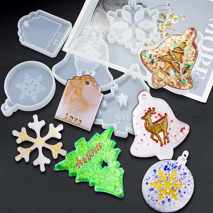 Christmas Ornament Silicone Resin Mold in Sri Lanka